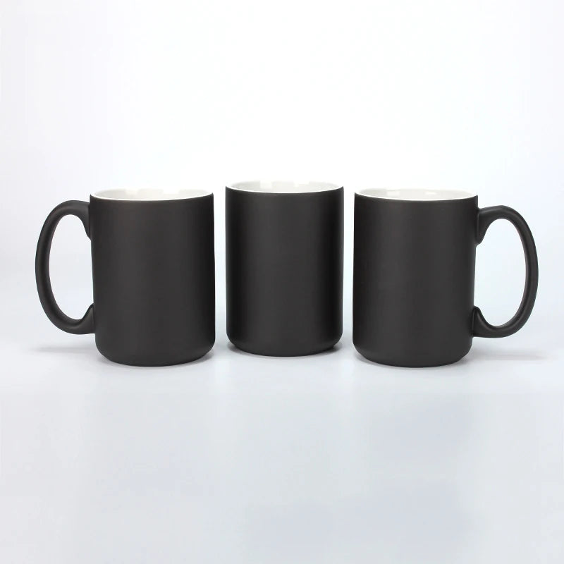 15Oz Sublimation Magic Color Changing Coffee Mug for Advertising Printing/Christmas Use