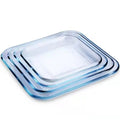 Factory Wholesale High Borosilicate Glass Bakeware Tray Backing Pan Bakeware