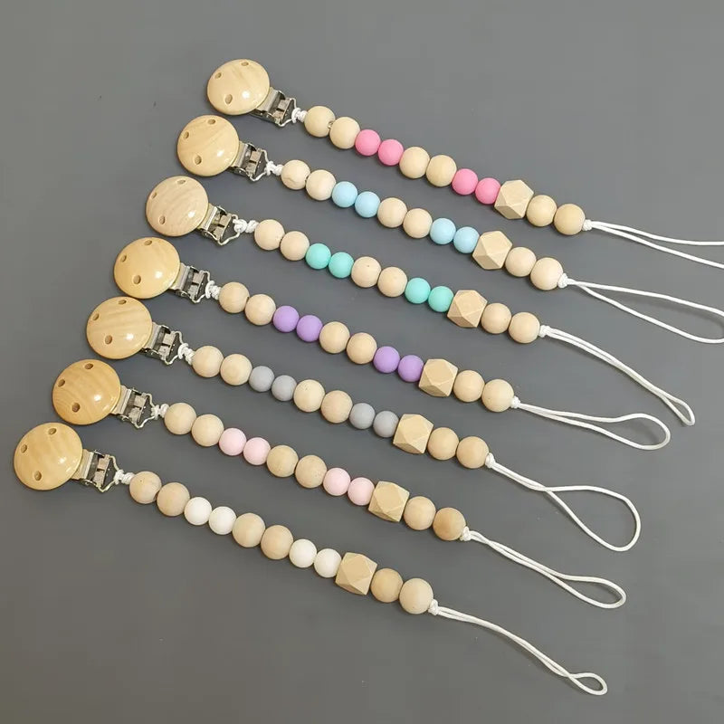 New Silicone Party Gift Clip with Anti Fall and Anti Loss Straps Baby Anti Fall and Anti slip Chains