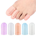 New Vent Design Breathable SEBS GEL Toe Cocoon Anti Abrasion Pain Relief Finger Toe Clavus Protector Sleeve Toe Cap