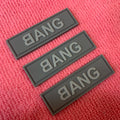 High Flexible Embossed Garment PVC Plastic Labelsoft Handfeeling Trademark Rubber Label for Jeans