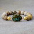 Wholesale Latest 10mm Agate & Turquoise Beads for Bracelet Cute Style Yoga Jewelry for Women & Men Wedding Gift