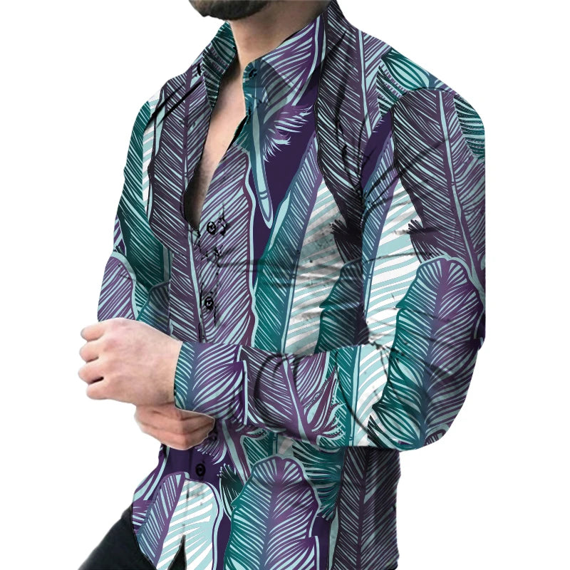 Men's Luxury Professional Business Shirt Long Sleeve Wrinkle-Free Casual Shirts for Autumn & Summer XL Size Single Pack