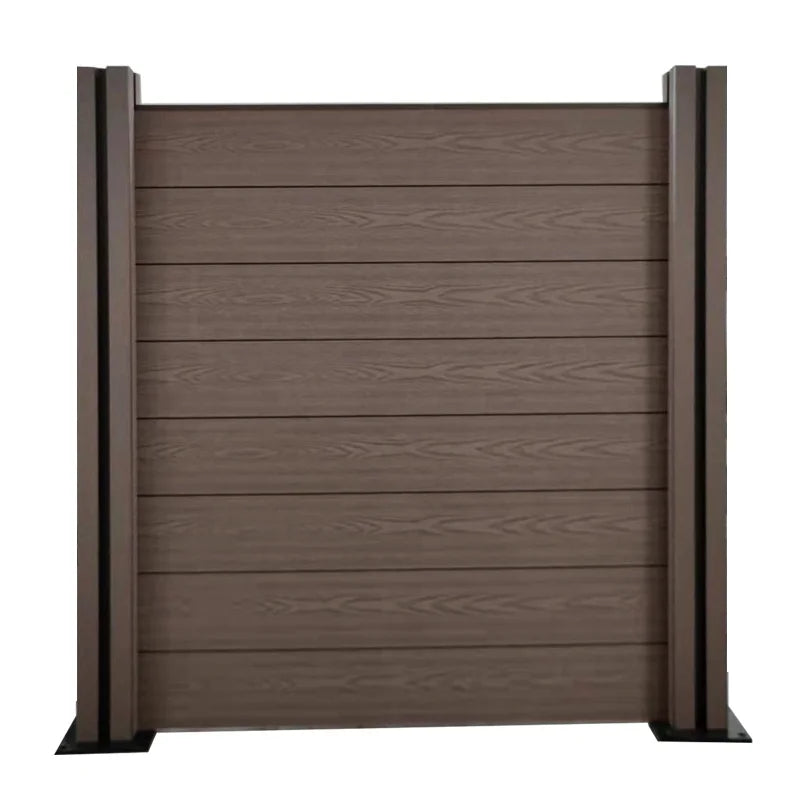 Popular and Cheap Plastic Timber Composite Wpc Fence