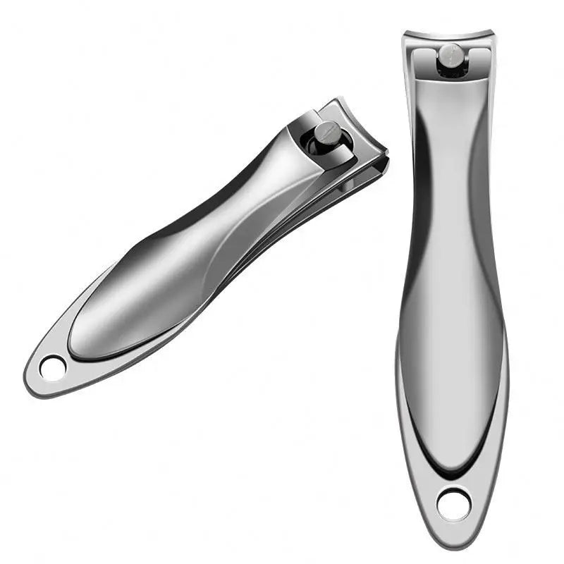 Professional Beauty Stainless Steel Nail Art Cutter Fingernail & Toenail Clippers for Professional Salon Use