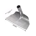 SEHNGDUN 30cm Livestock Farm Cleaning Tools Labor-Saving Snow Shovel Steel Scraper Rake Head Wood Handle 1 Year Warranty for