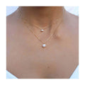 Genuine Timeless Pearl Necklace Minimalist Fresh Water Pearl Necklace June Birthday Gift