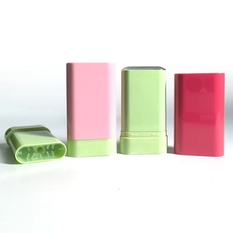 M106 20gm Cute Oval Underarm Container Portable Deodorant Tube Antiperspirant Tubes for Personal Care Packaging