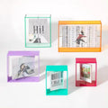 Modern Design Acrylic Decoration Rectangle Acrylic Floating Photo Frame