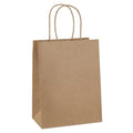 Colorful Kraft Paper Bag with Twisted Handle for Packaging Gifts Candies or Custom Logo Products for Promotions and Shopping