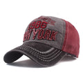 Customized New York Embroidery Adjustable Cotton Unstructured Baseball Dad Cap