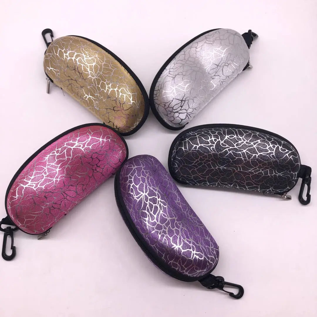 Transparent Plastic Light Portable Sun Glasses Reading Glasses case Packing Eyeglasses Custom Packaging Box with Glasses Cloth