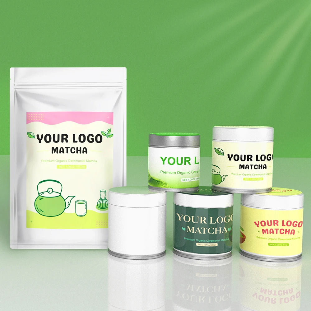 OEM Private Label Wholesale High Quality Factory Organic Green Tea Powder Ceremonial Green Tea  Matcha Powder From Japan