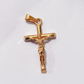 Fine Jewelry Men Cross Pendant Stainless Steel Religious Jesus Cross Necklace Charm Custom Hiphops Crucifix Cross Pendant