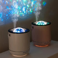 New Creative 360 Degree Rotation Projection Ultrasonic Essential Oil Diffuser 450ml USB Type-C Mute Fragrant Air Household