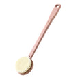 Bathroom Massage Cleaning Brush Long Handle Soft Hair Bath Brush