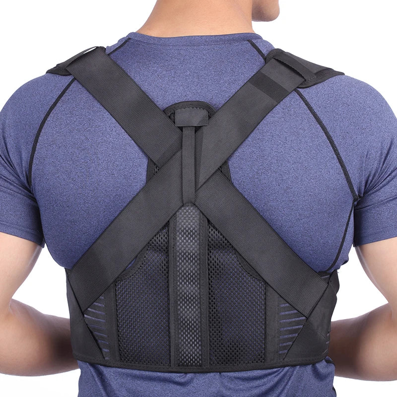 Adjustable Shoulder Support Brace Clavicle Back Brace Support Posture Corrector