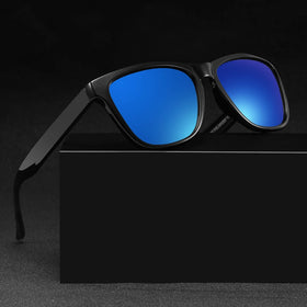 CONCHEN Square Polarized Sunglasses Men Recycled PC Frame Sun Glasses Custom logo Brand Sun Glasses for Men Trending 2024