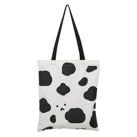 Wholesale Customized Letter Pattern Eco-friendly Canvas Tote Folding Shopping Cotton Bag Silk Screen Printed Custom Logo for