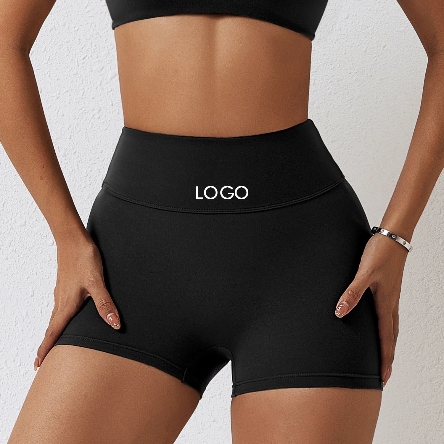 Seamless High Waisted Leggings for Women High-Stretch Pants Yoga Workout Shorts