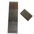 Single Groove Anti-corrosive Stainless Steel Scraper Fineness Meter BGD 241/1 0-25um Fineness of Grind Gauge