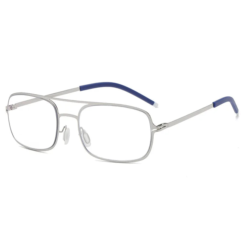 8336 Fashion pilot Anti Blue Light Blocking Metal Frames Eyewear Blue Ray Glasses for Optical Eyeglasses