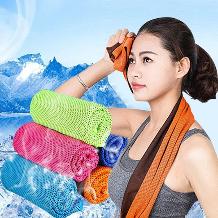Factory Direct Custom Logo Ice Towel Quick Dry Breathable Instant Cool c
