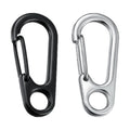 32mm Zinc Alloy Mini SF Spring Backpack Clasps EDC Keychain Paracord Carabiner Clip