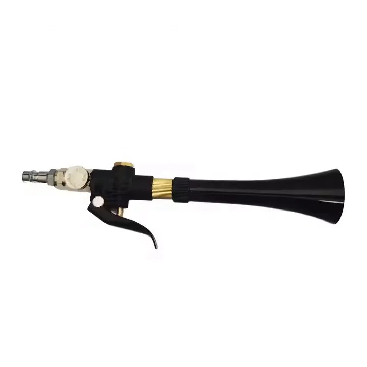 ZTTOOL Z-007 Mini Aluminum Alloy Car Tornado Gun Cleaner Sprayer High Pressure 6.2-8bar CE Certified Customizable OEM Support