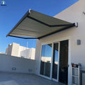 Outdoor Motorized  Wall Mount Aluminum Full Cassette Retractable Awning Canopy Awning