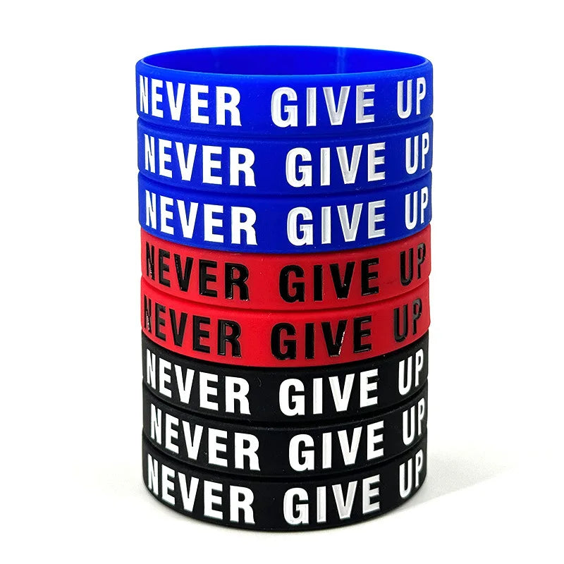 Mutual Aid Association Souvenir School Rewards Factory Price Silicone Wristband Stock Kids Gift Rubber Promotional Wristbands
