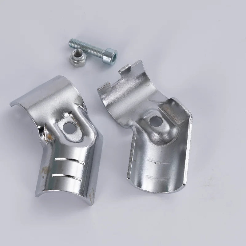 Factory Supply OD 28mm Adjustable Pipe Metal Connector Lean Tube Accessories for Pipe Rack