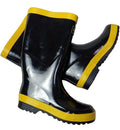 Steel Sole Rubber Anti-piercing Fire Fighting Shoes for Fire Training