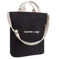 Customized Design & Logo Cotton Canvas Traveller Shoulder Bag Cross-Body Handbags