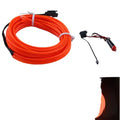 Factory Price 3 Meters DC 12V EL Wire Neon Light LED Lamp Flexible Twinkle Glow Rope Tube Wire Waterproof LED Strip