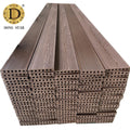 High Quality Modern Fireproof Waterproof Co Extrusion Exterior Wood Plastic Composite WPC Wall Panel Hollow Fluted Cladding