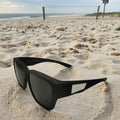 Unisex Famous Brands Fashion Black PC Frame Clip-on Sunglasses with UV400 Polarized Lenses Overglasses FBZY032 China