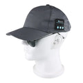 BSCI Certified USB Charging Programmable LED Baseball Cap Sporty Style Luminous Scrolling Message Hat Multi-Language Display