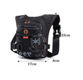 Black Small Mens Essential EDC Everyday Convertible Satchel Canvas Crossbody Sling Shoulder Bag for Travel