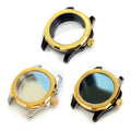 Custom Rose Gold Black Watch Case 3 O'clock Stainless Steel for Sapphire Glass NH35 36 Automatic Movement Wristwatch Tools Parts