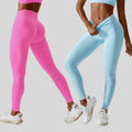 XXXL Plus Size High Waist Yoga Pants Quick-Drying Four-Way Stretch Eco-Friendly Fitness Leggings Elastic Waist Closure Candy