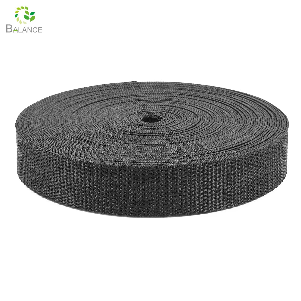 Durable Backpack Straps Flat Webbing Strapping for Climbing Rescue Rope Works Survival Outdoor General Purposes