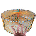 Eel Loach Nets Catch Small Fish Cages Square Folded Lobster Nets Loach Cage Fishing Nets Minnow Polygonal Shrimp Crab Cage Trap