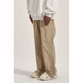 Custom Label Trousers for Men Drop Ship  Men Teen Boys Street Wear Stock Nylon Flared Pants