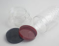 Transparent Wide Mouth Plastic Jar Cap Round Cap