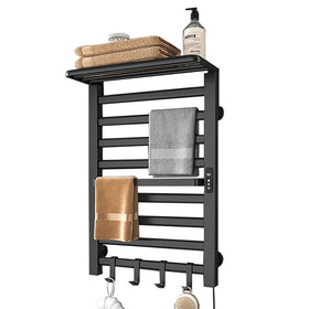 Towel Warmer Rack Shelf Rack Electric Towel Rack Set Stainless Steel Rapid Heated Towel Racks with Fast Heating