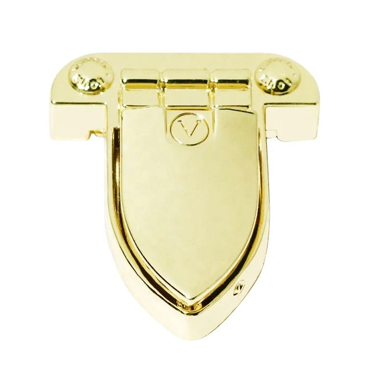 Wholesale Handbag Hadrwae Gold Locks Zinc Alloy Press Lock Purse Turn Twist Locks for Backpack Accessory