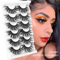 25mm Mink Eyelash Fluffy 3d Mink Lashes Wholesale Russian Volume Eyelash Extensions Cashmere Normal Tray Premade Lash Extensions