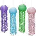 Mermaid Party Decorations Birthday Decorations Little Jellyfish Paper Lanterns for Under the Sea Party Decorations