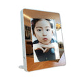 Rectangle Sublimation LED Magic Mirror With Photo Frame for Christmas/Wedding/Birthday Home Decor